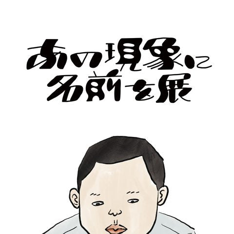 あの現象に名前を展